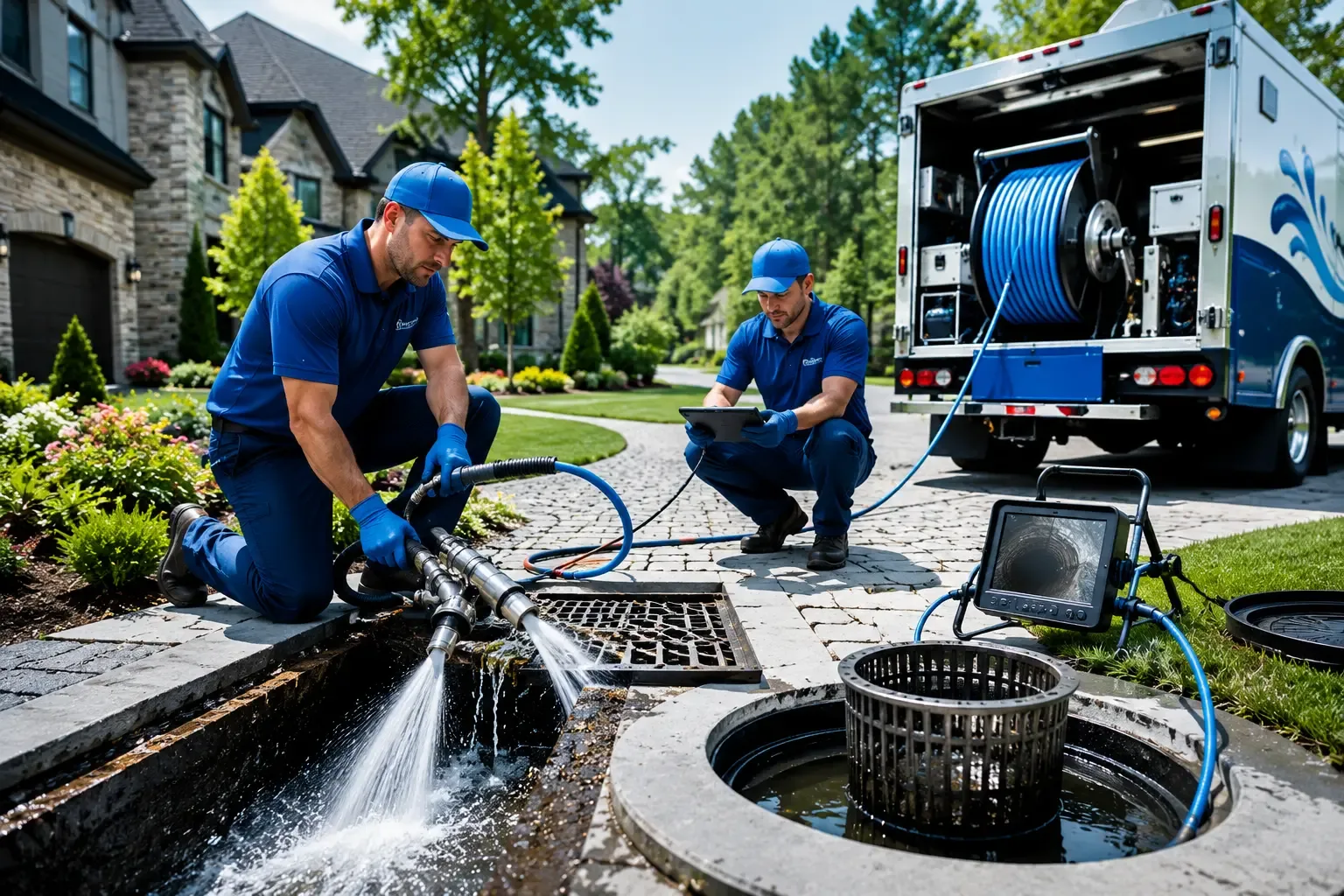 Local outdoor drain cleaning professionals in Pike, NH