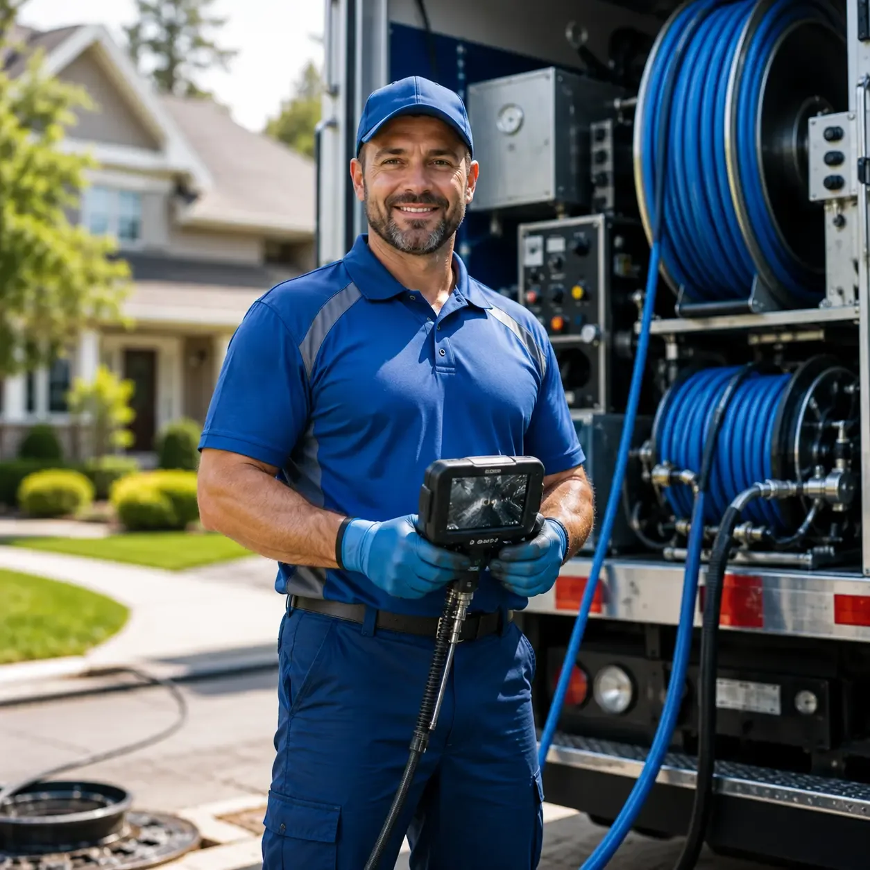 Local outdoor drain cleaning specialists in Pike, NH